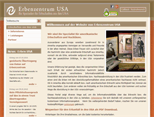 Tablet Screenshot of erbenzentrum-usa.net